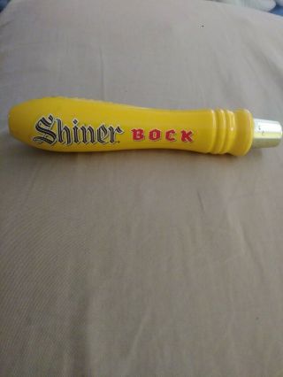 Shiner Bock Beer Pub Style Tap Handle Mini Shotgun 7 " Shorty
