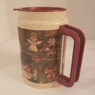 Walt Disney World Coca Cola Souvenir Travel Mug Cup Christmas 1997 Pinocchio 3