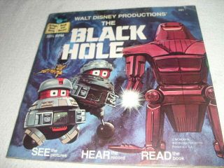 Walt Disney The Black Hole See Hear Read 24 Page Book All Complete 33 1/3