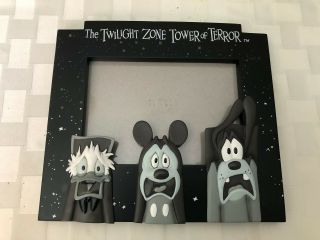 The Twilight Zone Tower Of Terror Hotel Disney Exclusive Resin Picture Frame
