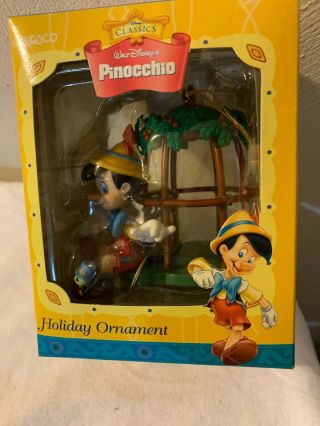 Walt Disney Pinocchio Christmas Ornament By Enesco