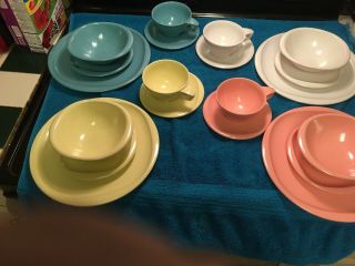 Complete Set Of 4 Settings Boontonware China