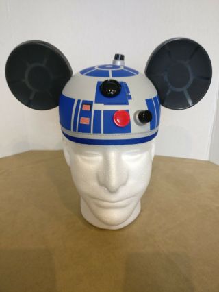 Disney Star Wars R2d2 Mickey Ears Park Hat