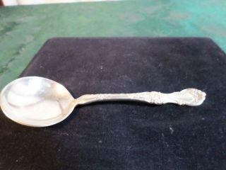 6 Vintage 1835 R.  Wallace Large Bowl Silverplate Demitasse Spoons 3