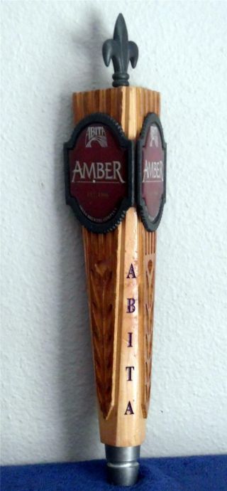 Abita Amber Beer 13 1/2 " Tap Handle.  Very Light Wear