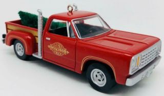 2000 1978 Dodge Lil Red Express Truck Hallmark Ornament All American Trucks 6