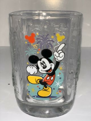 Disney ' s Mickey 2000 complete millenium glass set from McDonald ' s 3