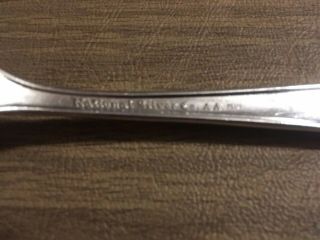 National Silver Co.  AA Narcissus Dinner Fork 2