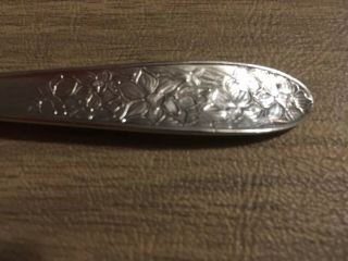 National Silver Co.  AA Narcissus Dinner Fork 3