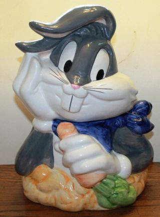 1993 Warner Bros Certified Bugs Bunny Cookie Jar