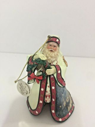 Thomas Kincaid Santa Ornament Christmas Journeys End Collectible
