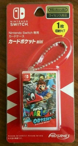 Nintendo Switch Dedicated Card Pocket Mini Mario Odyssey