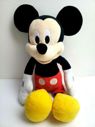Disney Mickey Mouse Plush 16 " Stuffed Animal Soft Cuddle Toy