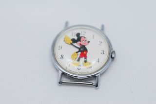 Vintage Mickey Mouse Watch Walt Disney Production Mechanical Repair