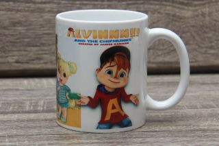 Alvin and the Chipmunks Mug Movies Character Gift Ceramic Cup 11 Oz. 2