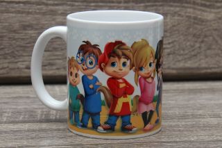 Alvin and the Chipmunks Mug Movies Character Gift Ceramic Cup 11 Oz. 3