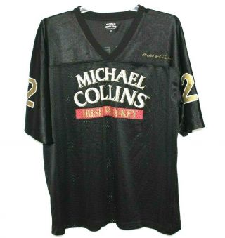 Michael Collins Irish Whiskey Xl Football Jersey Shirt 22 The Big Fellow Euc