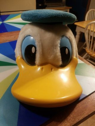 Vintage Donald Duck Mesh Snapback Costume Hat Disney Character Fashions Adult 3d