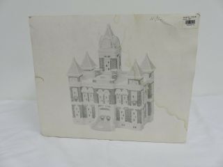 Dept 56 County Courthouse Snow Village Lighted Building Christmas