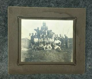 Small Pre Prohibition Brewery Photo Wooden Keg Pile,  Men,  Beer,  Music