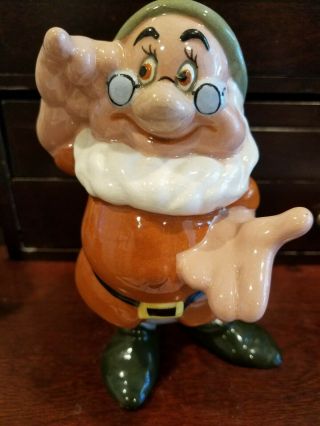 Disney Doc Dwarf Porcelain Figurine American Pottery 1940 