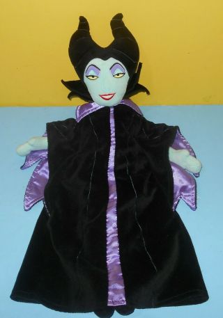 Disney Store Queen Maleficent Stuffed Doll Sleeping Beauty 22 " Plush Villain