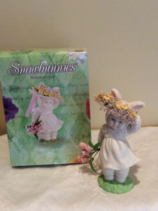 Snowbunnies - In My Easter Bonnet - Dept 56,  26441,  Has Box,