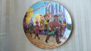Disney ' s HUNCHBACK OF NOTRE DAME TOPSY TURVY PARADE & TOUCHED BY LOVE Plates 2