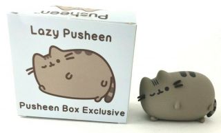 Pusheen Cat Lazy Winking Figurine Exclusive Box Vinyl Figure Fall 2018
