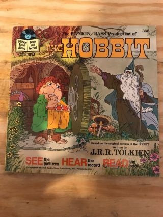 The Hobbit (24 Page Read - Along) 368 - By Disney (record 33 1/3 Rpm - 1977)