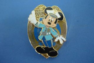 Mickey Disney Pin Security Badge Cast Member Exclusive 2005 Pin On Pin Htf