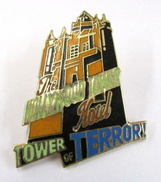 Walt Disney World 2000 The Hollywood Tower Hotel Of Terror Ride Trading Pin Dp10
