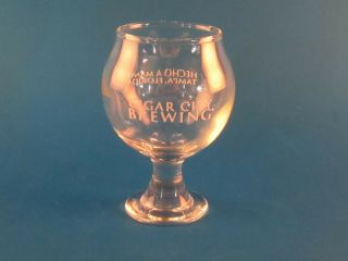 Cigar City Brewing Hecho A Mano Tampa Fl Small Beer Taster Snifter Glass