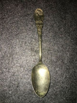 Vintage Colonial Silver Souvenir Spoon Billie Burke Wizard Of Oz Glinda
