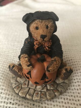 Halloween Boyds Bears And Friends Collectible Figure Boo Bear In The Cat Suit