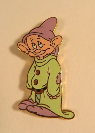 Disney Pin - 2000 Shy Looking Dopey From Snow White And The Seven Dwarfs