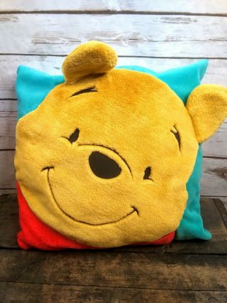 Winnie The Pooh Bear Large Stuffed Plush Nursery Collectable Pillow 14 " Mk10