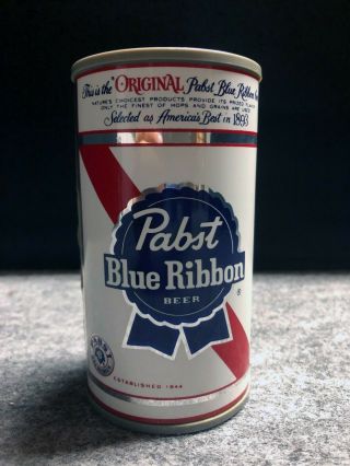Vintage Pabst Blue Ribbon Can Novelty Transistor Radio - General Electric