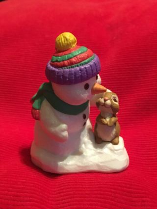 Hallmark Keepsake Snow Buddies Ornament 1 In Series Bunny 1998