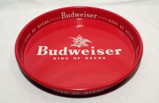 Vintage BUDWEISER Beer Red Metal 