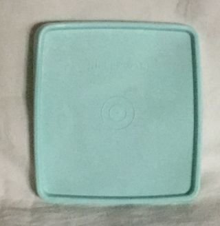 Tupperware 671 - 29 Green Replacement Lid Fits Square - A - Way Sandwich Keeper
