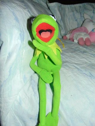 Kermit The Frog Plush Stuffed Animal Toy Jim Henson Muppets 11 " Nanco