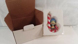 Disney Christmas Ornament Jiminy Cricket 006904 Made In China 1980 