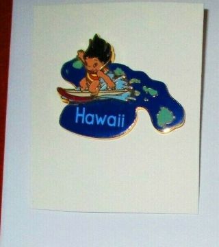 Bk 1 Disney Pin 14903 State Character Pin Hawaii