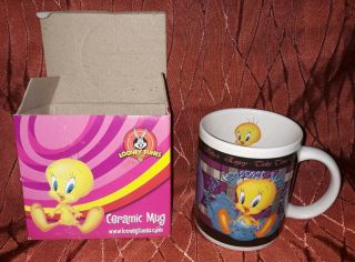 Vintage Tweety Bird Looney Tunes Ceramic Coffee Tea Mug - Greatest Mom -