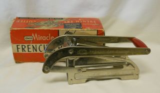 Vintage Ekco Miracle French Fry Cutter