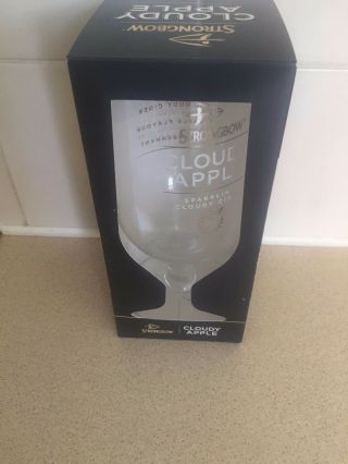 Strongbow Cider Cloudy Apple Pint Glass Boxed Ltd Edition
