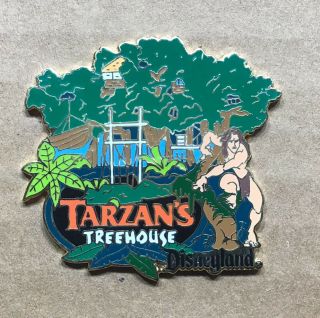 Disney Tarzan’s Treehouse Pin 2002 Disneyland Edgar Rice Burroughs