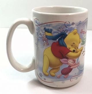 Tigger Winnie The Pooh Coffee Mug Cup Snow Day Time For Play Disney Authentic
