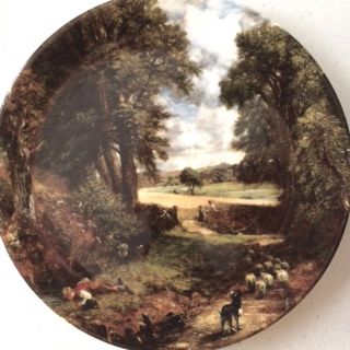 Royal Doulton Limited Edition Plate W/ Certificate - Cornfield By John Constable